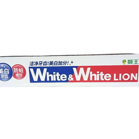 狮王white美白卧谈清爽薄荷150g(E5-03-11)