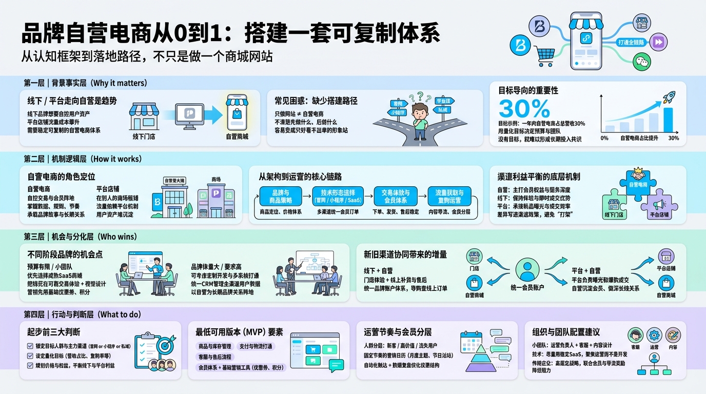 搭建品牌自营电商前要想清楚什么？