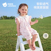 贝肽斯[莫代尔]婴儿衣服夏季薄款无袖连体衣婴幼儿女宝宝外出服 商品缩略图3