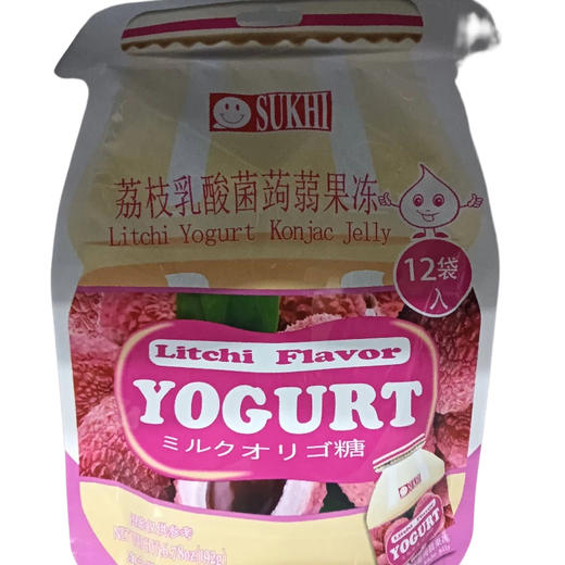 SUKHI蒟蒻果冻荔枝味192g(B17-03-01) 商品图0