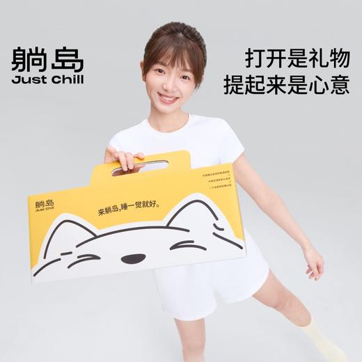 【清凉一夏】躺岛猫肚皮自由翻滚枕记忆棉护颈枕 1只装（10cm） 商品图2