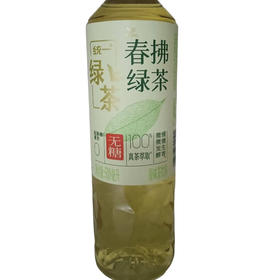 统一无糖春拂绿茶500ml（A10-03-07）