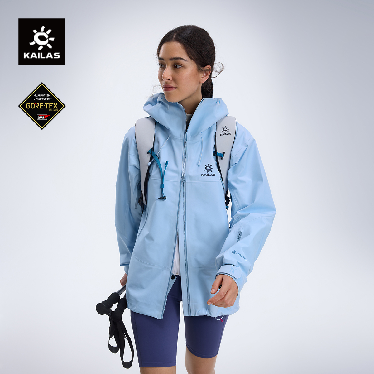 新色发售【MONT】KAILAS凯乐石MONT X全天候硬壳GORE-TEX登山冲锋衣