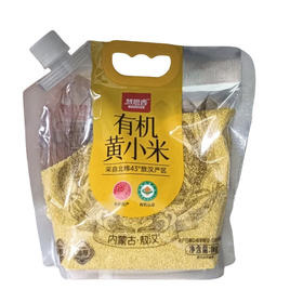 梦思香吸嘴袋有机黄小米1kg(D1-01-08)
