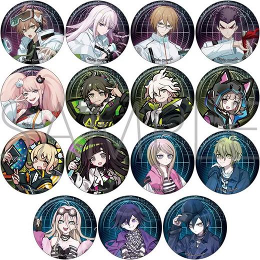 弹丸论破 Gallery D.N.A 吧唧 徽章 15包/盒 谷子 商品图0