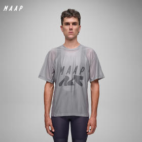 MAAP 男女同款 ALT_ROAD系列 Air Mesh Tee 短袖网眼T恤 冰川灰