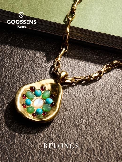 北京仓｜Goossens Paris-Circé-金色 海洋宝藏 项链［法国设计师］ 商品图1