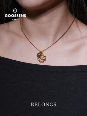 北京仓｜Goossens Paris-Talisman-镂空 四叶草 项链［法国设计师］
