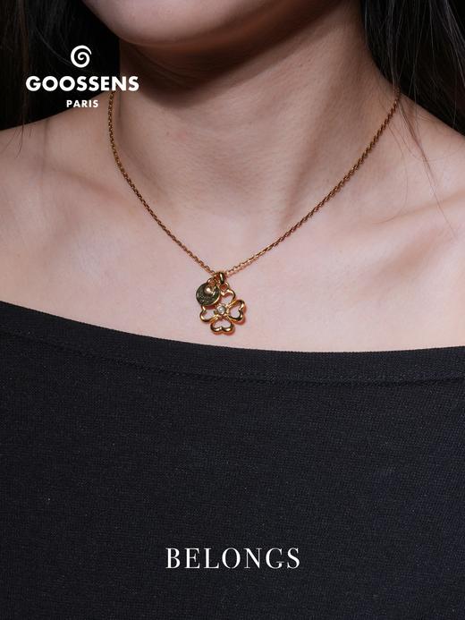 北京仓｜Goossens Paris-Talisman-镂空 四叶草 项链［法国设计师］ 商品图0