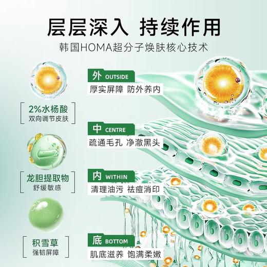 韩国HOMA清洁泥膜 清洁黑头 细腻毛孔 商品图4