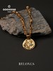 北京仓｜Goossens Paris-Talisman Astro-月亮星星金币 护身符 项链［法国设计师］ 商品缩略图1