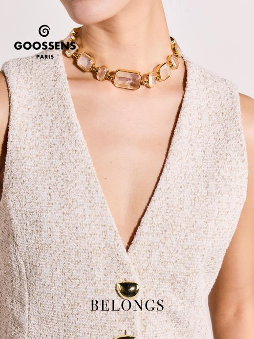 北京仓｜Goossens Paris-Stones-水晶 项链［法国设计师］ 商品图0