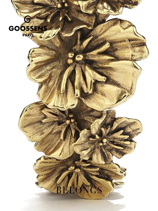 北京仓｜Goossens Paris-Talisman-虞美人 环形耳环［法国设计师］ 商品图1