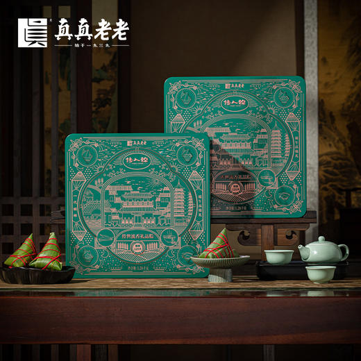 真真老老 传世流香礼品粽1260克【金榜高粽】 商品图1