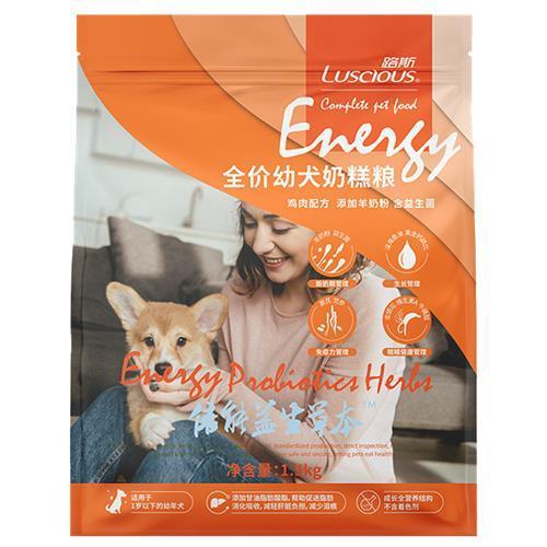 路斯 倍能全价幼犬奶糕粮1.5kg 商品图0