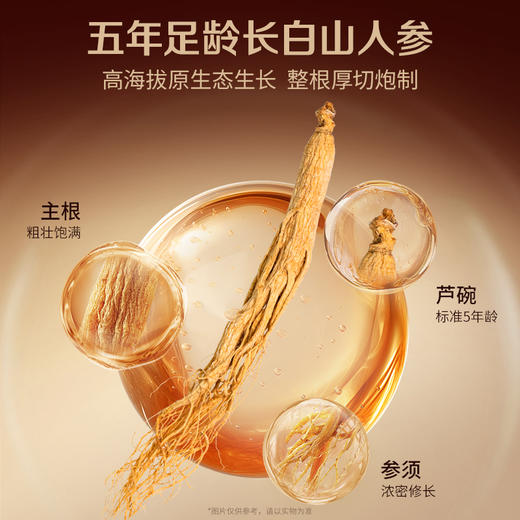 官栈x贞观觉醒即食红参片沁爽组方型40mm-简装礼盒款45g-20片【金榜高粽】 商品图2