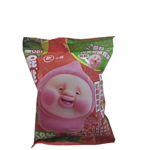 国产屁桃低卡蒟莳果冻红颜草莓味96g(B18-01-04) 商品图0