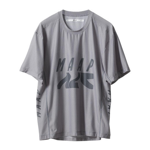 MAAP 男女同款 ALT_ROAD系列 Air Mesh Tee 短袖网眼T恤 冰川灰 商品图4
