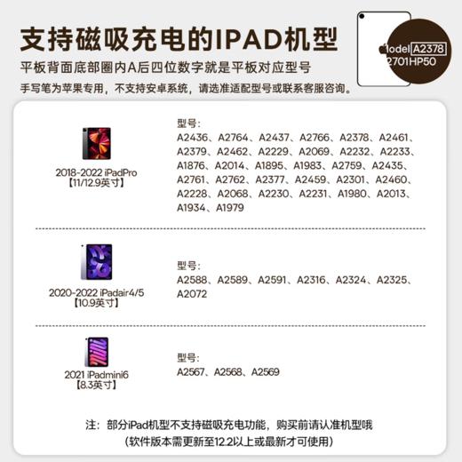 【三丽鸥联名款】倍思 笔畅系列2 无线充电容手写笔 主动蓝牙版 适用苹果平板手写笔 商品图4