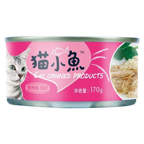 路斯 喵小鱼金枪鱼＋鸡肉170g 商品图0