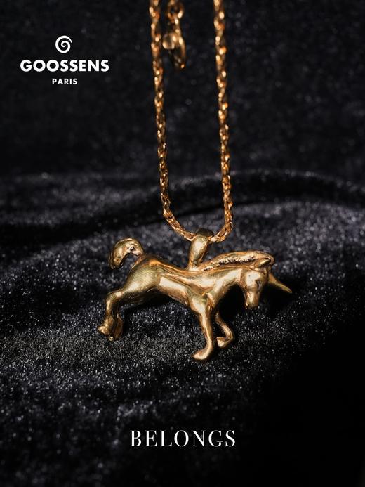 北京仓｜Goossens Paris-BALADE-金色树叶 项链［法国设计师］ 商品图2