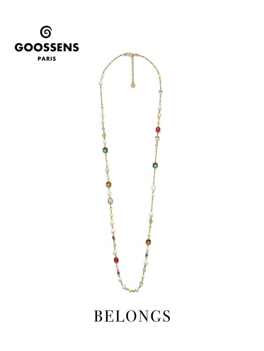 北京仓｜Goossens Paris-Lagune-多宝 岩石水晶 长项链［法国设计师］ 商品图2