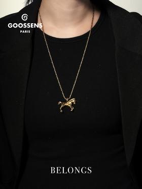 北京仓｜Goossens Paris-BALADE-金色树叶 项链［法国设计师］