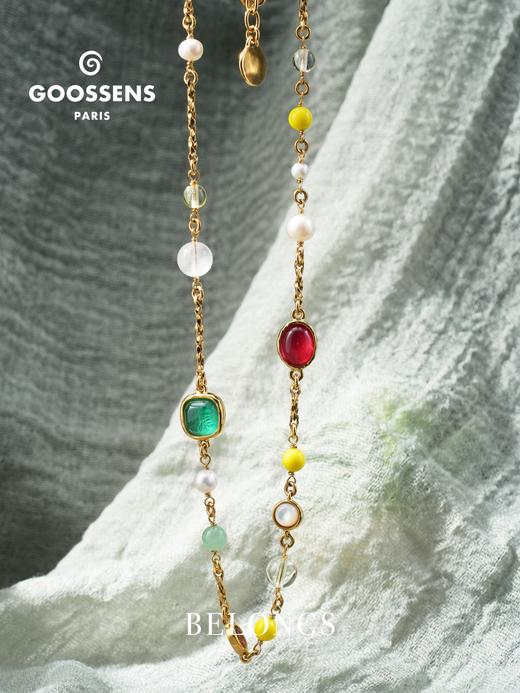 北京仓｜Goossens Paris-Lagune-多宝 岩石水晶 珍珠 项链［法国设计师］ 商品图1