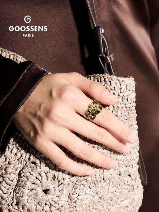 北京仓｜Goossens Paris-Fleur de Pavot-虞美人 戒指［法国设计师］ 商品图0