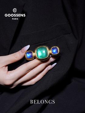 北京仓｜Goossens Paris-FLORA-花朵 胸针［法国设计师］