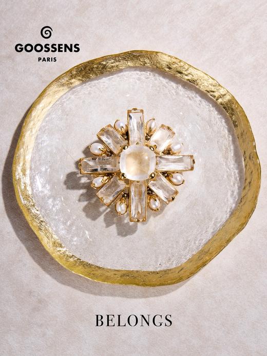 北京仓｜Goossens Paris-Baguette-天然水晶 巴洛克珍珠 胸针 吊坠（两种戴法）［法国设计师］ 商品图2