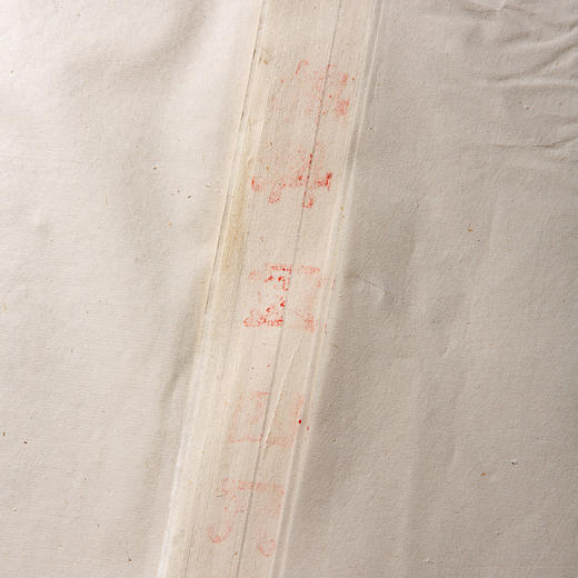 1989年鸡球副牌重四尺棉料老宣纸（一刀77张） 商品图3