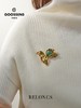 北京仓｜Goossens Paris-Lagune-流浪小鱼 金色 天河石 胸针［法国设计师］ 商品缩略图0