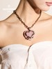 北京仓｜Goossens Paris-COEUR PRECIEUX-爱心 粉色石英 大号 项链［法国设计师］ 商品缩略图0
