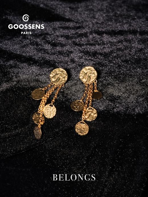 北京仓｜Goossens Paris-CELESTE-星盘徽印 金色 吊坠 耳环［法国设计师］ 商品图2