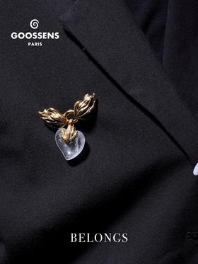 北京仓｜Goossens Paris-COEUR PRECIEUX-爱心 胸针［法国设计师］