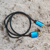 日本 急速充电 Tpye-C铝制插头数据线 USB2.0 支持3A充电 长50cm 黑色 商品缩略图3