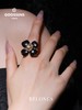 北京仓｜Goossens Paris-Trefle-天然黑色玛瑙 珍珠 戒指［法国设计师］ 商品缩略图0