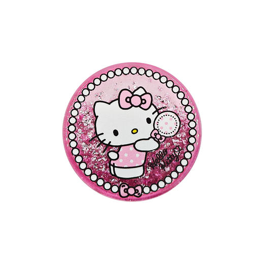 【爱美大明星】闪粉魔镜 泡泡骚 x Hello Kitty合作系列 POPGRIP泡泡骚手机粘贴式气囊支架 Tidepool流沙系列 粉色 商品图2