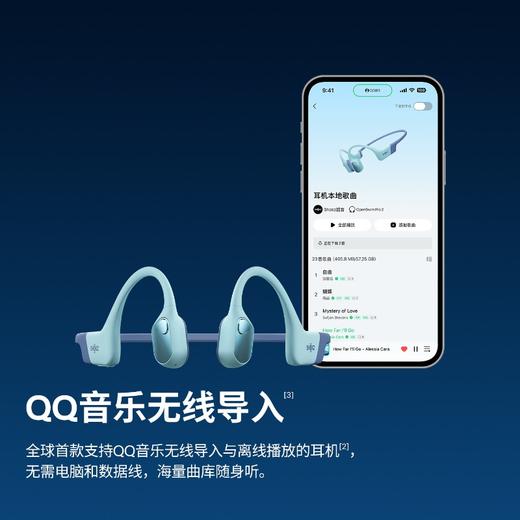 AfterShokz/韶音 OpenSwin pro2 S720 骨传导耳机 游泳耳机骨传导运动跑步 商品图4