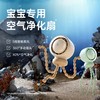 【全网好评10W+】中国智造 几素（JISULIFE）婴儿级健康 可摇头八爪鱼便携风扇  带空气过滤 商品缩略图2