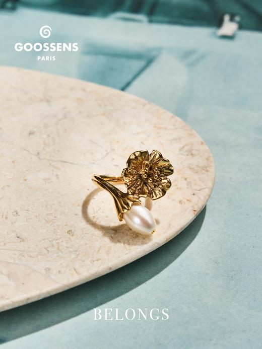 北京仓｜Goossens Paris-Fleur de Pavot-虞美人 金色 戒指［法国设计师］ 商品图2