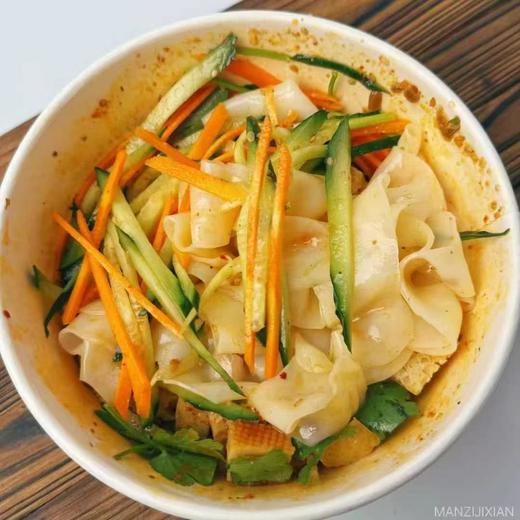 【地标美食】350g清夏即食.原味凉皮（每周二/周四16点截单） 商品图0