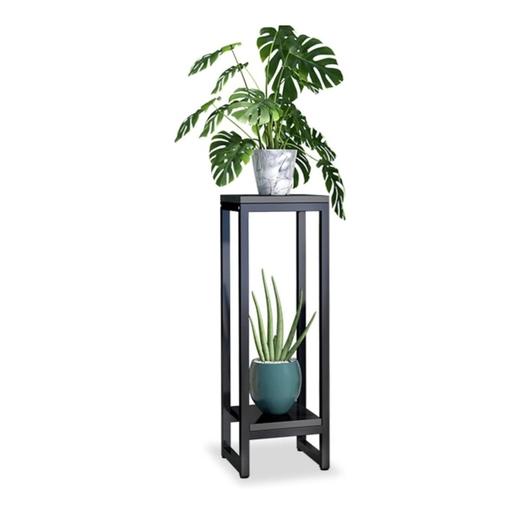 双层北欧风花架 金属植物放置架置物架 高95cm 商品图1