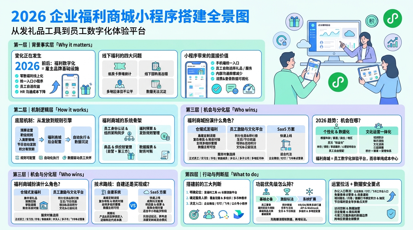 为什么现在要建设企业福利商城小程序？