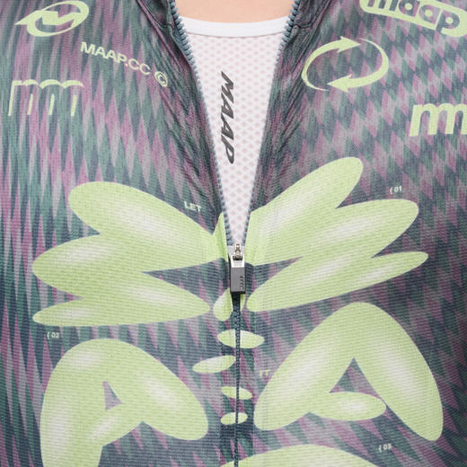 MAAP 女士 SPECTRUM系列 Pro Air LS Jersey 3.0 长袖骑行服 全息绿 商品图4