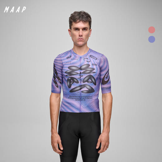 MAAP 男士 SPECTRUM系列 Pro Air Jersey 3.0 短袖骑行服 像素蓝 商品图0