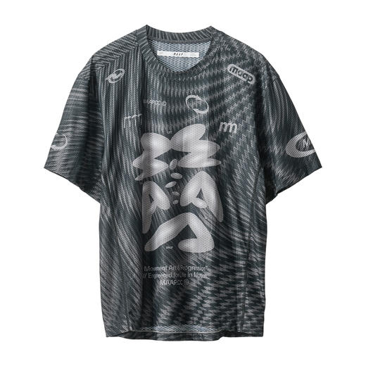 MAAP 男女同款 SPECTRUM系列 Air Mesh Tee 短袖网眼T恤 碳黑色 商品图4