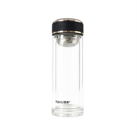 誉虎YH-2400玻璃杯中号320ml-黑(J3-03-23) 商品图0