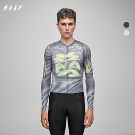 MAAP 男士 SPECTRUM系列 Pro Air LS Jersey 3.0 长袖骑行服 全息绿